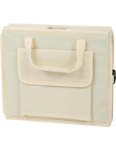 Organizador de Maletero AOKJOY Plegable Beige 61x36x30 cm Organizador de Maletero AOKJOY Plegable Beige 61x36x30 cm