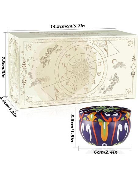 Paquete de 2 Velas Aromáticas Fclayvts - Cera de Soja Natural Paquete de 2 Velas Aromáticas Fclayvts - Cera de Soja Natural