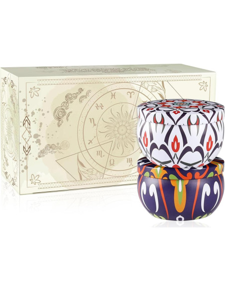 Paquete de 2 Velas Aromáticas Fclayvts - Cera de Soja Natural Paquete de 2 Velas Aromáticas Fclayvts - Cera de Soja Natural