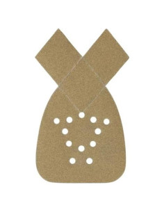 Lija Mouse Black & Decker BDAM080C 80 Grano - Paquete 12