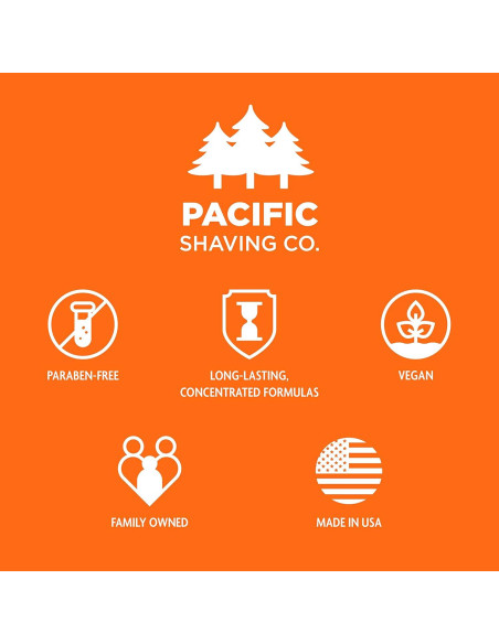Cuidado de Barba 3-en-1 Pacific Shaving 220 ml Hidratante Cuidado de Barba 3-en-1 Pacific Shaving 220 ml Hidratante