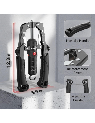 Entrenador de brazos 2-en-1 FLYBIRD JH-FB-BLQ-01 ajustable 10-200kg