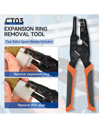 Kit de Herramientas Manuales IWISS F1960D para Expansión PEX