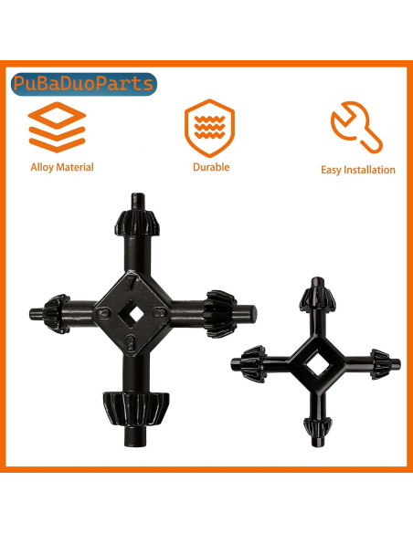 Juego de Llaves de Mandril 4-en-1 JuYangDa, 8 Tamaños Juego de Llaves de Mandril 4-en-1 JuYangDa, 8 Tamaños