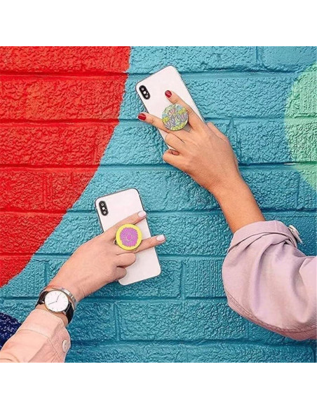Soporte Plegable para Smartphone Aimery - Corazones de Mármol Soporte Plegable para Smartphone Aimery - Corazones de Mármol
