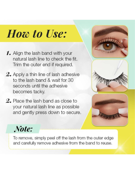 Pestañas Postizas Ardell Active Lashes - Impermeables y Naturales Pestañas Postizas Ardell Active Lashes - Impermeables y Naturales