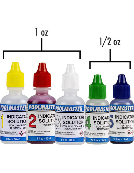 Soluciones de Reemplazo Poolmaster 23227 para Pruebas de Agua Soluciones de Reemplazo Poolmaster 23227 para Pruebas de Agua