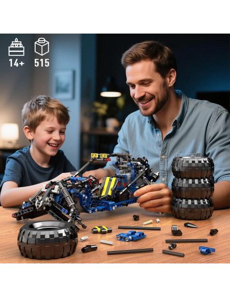 Coche RC Todo Terreno Mould King 18018 515 Piezas Control APP Coche RC Todo Terreno Mould King 18018 515 Piezas Control APP