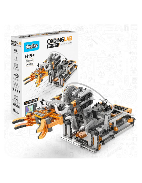 Kit de Robótica Programable Engino Coding Lab ERP Pro - 3 Motores y Sensores Kit de Robótica Programable Engino Coding Lab ERP Pro - 3 Motores y Sensores