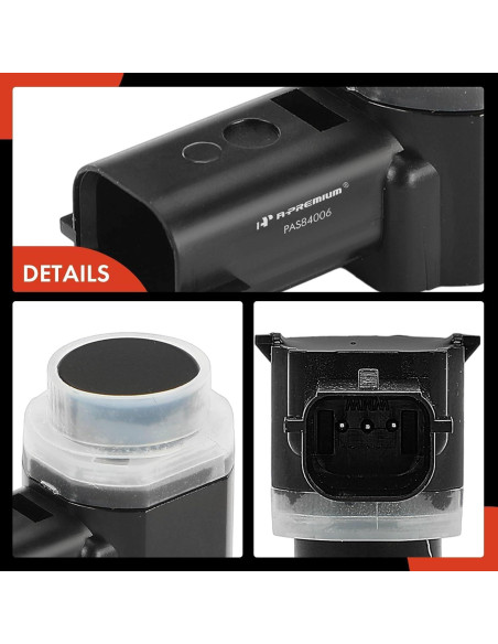 Sensor de Estacionamiento A-Premium 4PC para Ford y Lincoln Sensor de Estacionamiento A-Premium 4PC para Ford y Lincoln