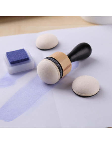 Herramienta de Mezcla de Tinta BAOFALI con Espuma Reemplazo 3PCS Herramienta de Mezcla de Tinta BAOFALI con Espuma Reemplazo 3PCS