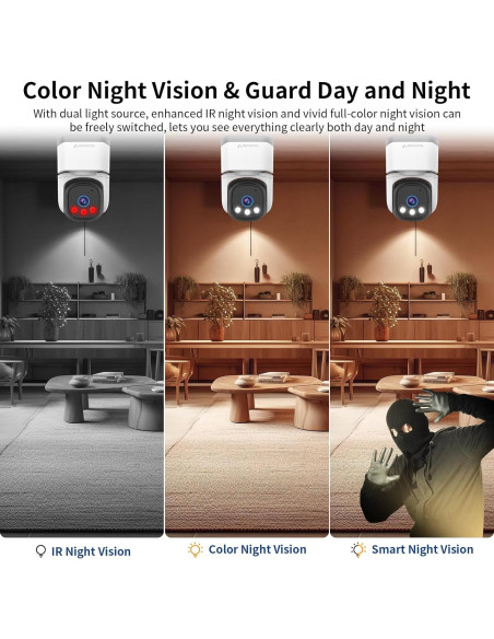 Cámara de Seguridad Interior VSTARCAM CS995Q-SP 4MP WiFi 360 Cámara de Seguridad Interior VSTARCAM CS995Q-SP 4MP WiFi 360