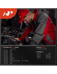 Carburador A-Premium 2 Barriles para Toyota 4Runner, Hilux, Celica 2