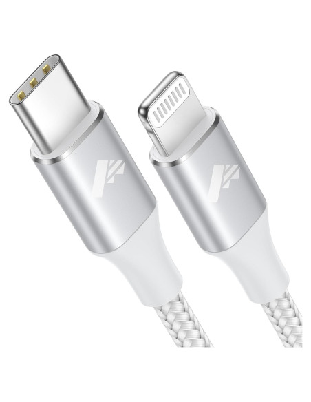 Cable USB C a Lightning 3M Aioneus Cargador Rápido MFi Cable USB C a Lightning 3M Aioneus Cargador Rápido MFi