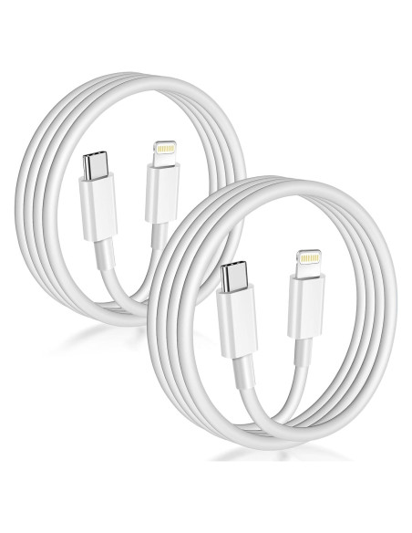 Cable USB C a Lightning APFEN 1.83m 2Pack Cargador Rápido Cable USB C a Lightning APFEN 1.83m 2Pack Cargador Rápido
