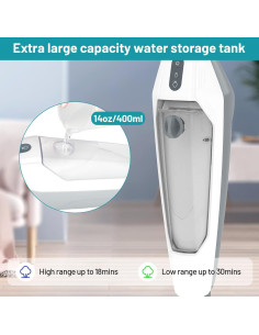 Mopa de Vapor PEEH XY-611 12 en 1 1300W para Pisos y Ropa 2