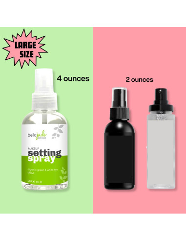 Spray Fijador de Maquillaje Bella Jade 118 ml - Acabado Brillante