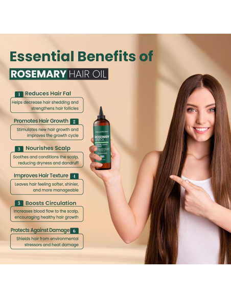 Aceite de Romero Natural Riches 100% Puro 240ml Crecimiento Cabello Aceite de Romero Natural Riches 100% Puro 240ml Crecimiento Cabello