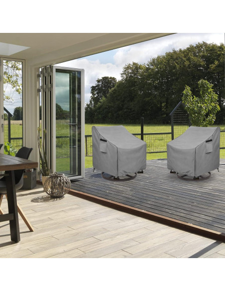 Cubierta de Silla Giratoria okcool 2 Paquete Impermeable Cubierta de Silla Giratoria okcool 2 Paquete Impermeable