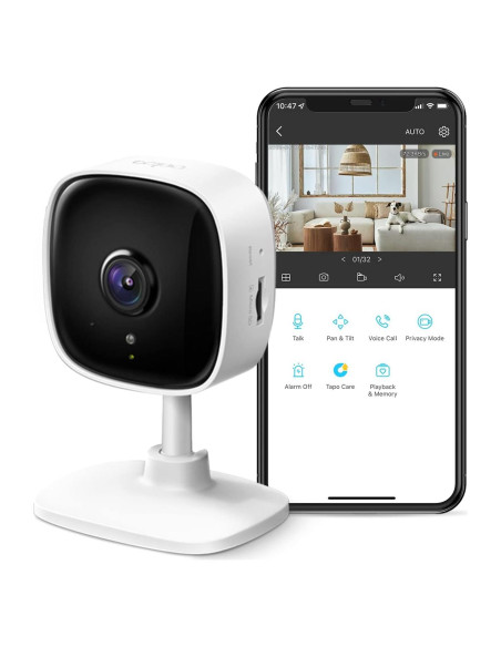 Cámara de Seguridad Interior TP-Link Tapo C110 2K WiFi Cámara de Seguridad Interior TP-Link Tapo C110 2K WiFi
