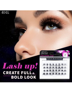 Pestañas Postizas Ardell Doble Trio Medianas Negras - 4 Paquetes 2