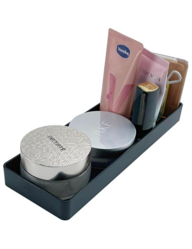 Organizador de Escritorio Rectangular Amazon Basics Negro