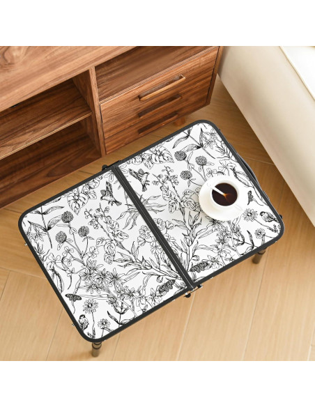 Mesa Plegable de Camping YihuiKo Toile de Jouy 61 cm Ajustable Mesa Plegable de Camping YihuiKo Toile de Jouy 61 cm Ajustable
