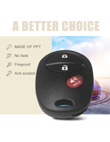 Control Remoto Auto Key Max GQ43VT20T para Tacoma 2005-2016 Control Remoto Auto Key Max GQ43VT20T para Tacoma 2005-2016