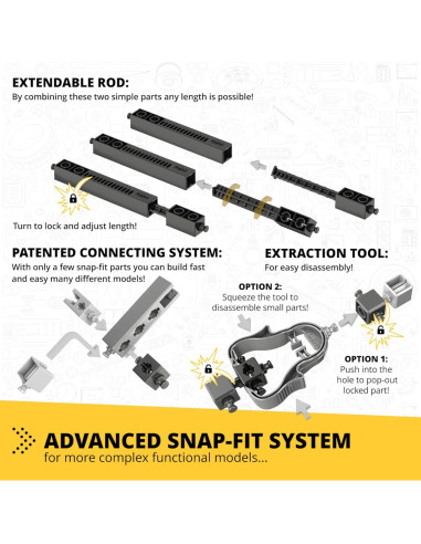 Kit de Robótica Engino Mini ERP 2.0 - Construye 8 Robots