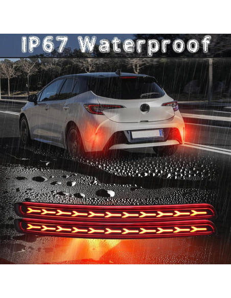 Kit de luces traseras LED ahumadas para Toyota Corolla 2019-2025 Kit de luces traseras LED ahumadas para Toyota Corolla 2019-2025
