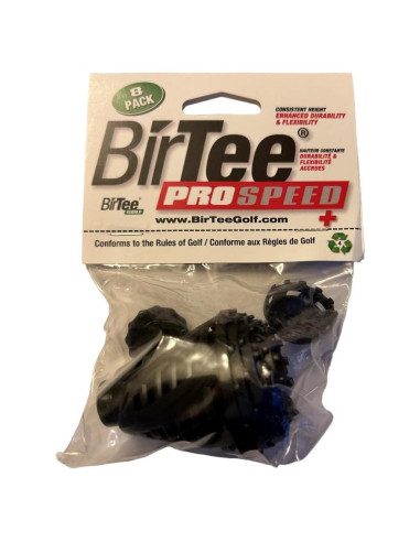 Tees de Golf BirTee PROSPEED+ 8 Piezas Flexibles y Duraderos