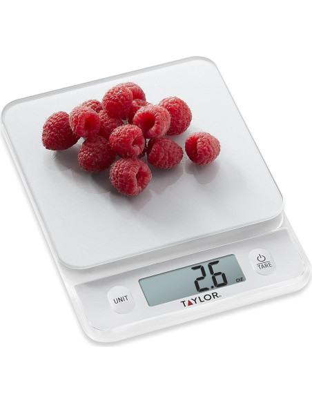 Báscula de Cocina Digital Taylor 5 kg Pantalla de Vidrio Báscula de Cocina Digital Taylor 5 kg Pantalla de Vidrio