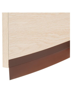 Cinta Selladora para Climas uxcell 5m x 45mm Marrón Aislamiento