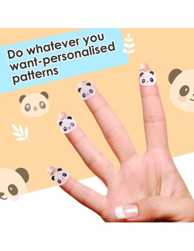Parche de Acné Panda AUSLKA - 120 Puntos Hidrocoloides