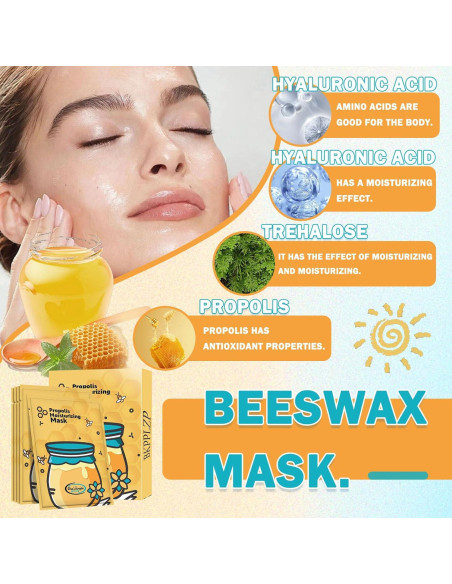 Juego de 10 Mascarillas Faciales Hidratantes BKPPLZP Juego de 10 Mascarillas Faciales Hidratantes BKPPLZP