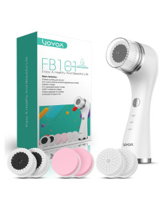 Cepillo Facial Eléctrico VOYOR FB101 6 en 1 IPX7 Exfoliante