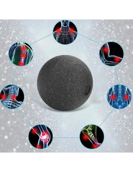 Bola de Masaje de Espuma Mxzzand 8 cm para Relajación Muscular Bola de Masaje de Espuma Mxzzand 8 cm para Relajación Muscular