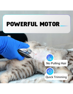 Cortadora de Pelo para Mascotas SUPRENT PC245SX-1 Silenciosa 2