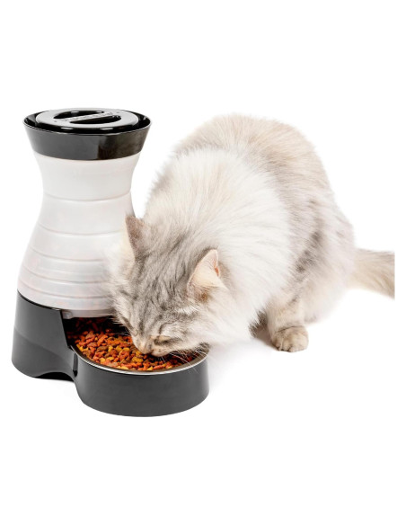 Dispensador de Comida PetSafe - Pequeño, 0.91 kg - Comedero Automático Dispensador de Comida PetSafe - Pequeño, 0.91 kg - Comedero Automático