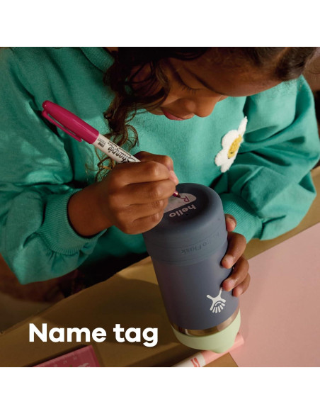 Botella de Agua Hydro Flask Kids 18 Oz Acero Inoxidable Coco Botella de Agua Hydro Flask Kids 18 Oz Acero Inoxidable Coco