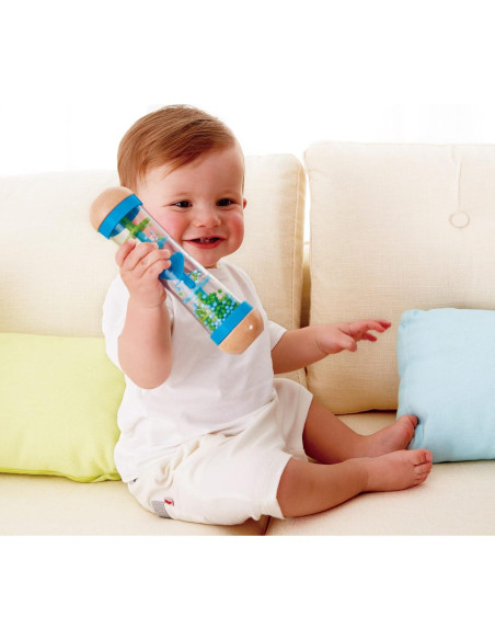 Hape Gotas de Lluvia Musical de Madera para Bebés - Azul Hape Gotas de Lluvia Musical de Madera para Bebés - Azul