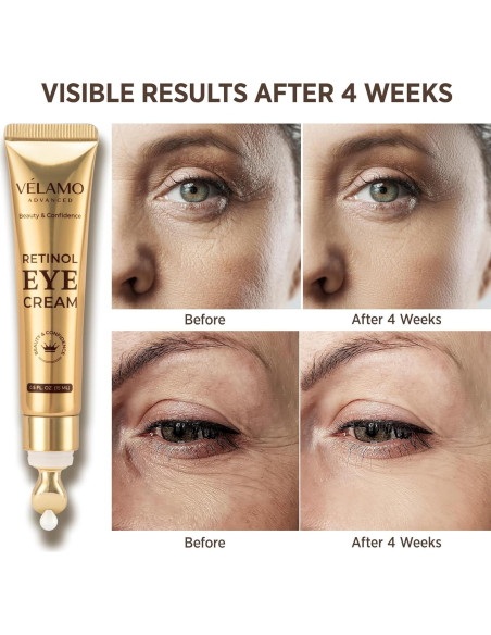 Crema Anti Envejecimiento VELAMO 15g - Eliminador de Arrugas Crema Anti Envejecimiento VELAMO 15g - Eliminador de Arrugas