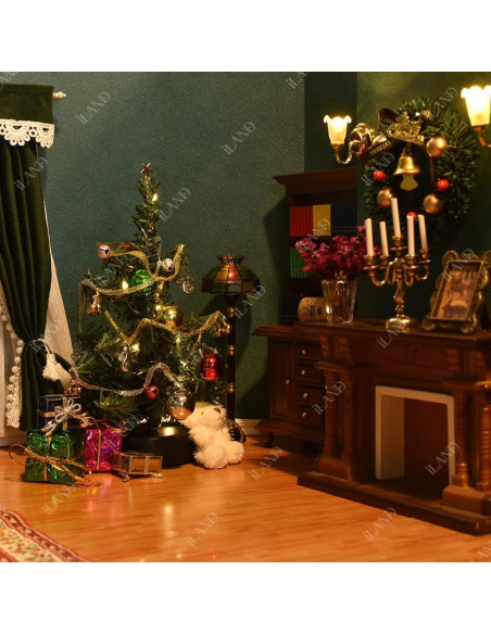 Decoraciones de Navidad Miniatura iLAND 6 cm con Luces LED Decoraciones de Navidad Miniatura iLAND 6 cm con Luces LED
