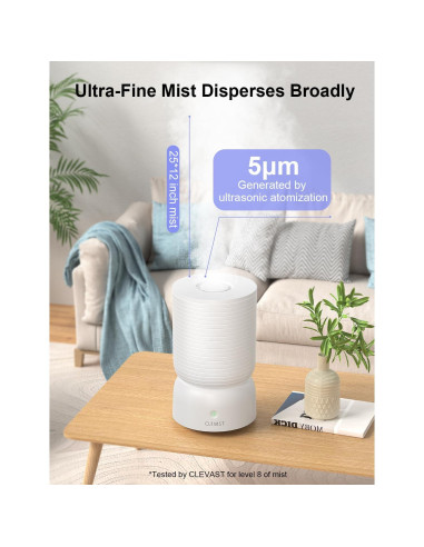 Humidificador Inteligente CLEVAST CL-HD01 3L Ultrasonido Wi-Fi