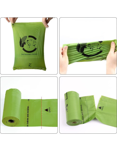 Bolsas Compostables para Perros Codirom 270 Unidades Verde Bosque Bolsas Compostables para Perros Codirom 270 Unidades Verde Bosque