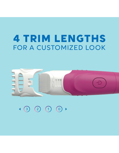 Afeitadora Schick Hydro Silk TrimStyle 2 en 1 para mujeres