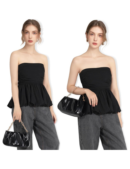 Bolso Clutch Antirrobo Popizard Negro con Cadena y Correa Ajustable Bolso Clutch Antirrobo Popizard Negro con Cadena y Correa Ajustable
