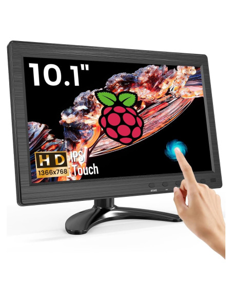 Monitor de Seguridad Eyoyo 10" HDMI Táctil 1366x768 Altavoces Monitor de Seguridad Eyoyo 10" HDMI Táctil 1366x768 Altavoces