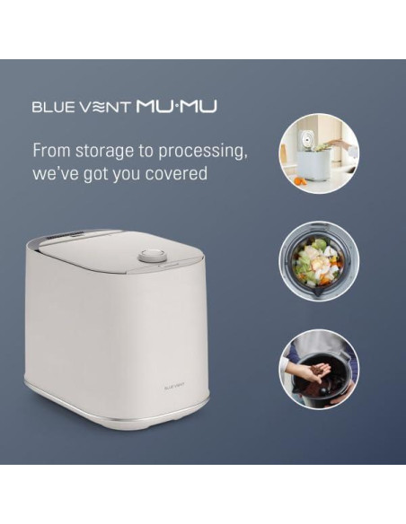 Compostador Eléctrico Inteligente THINKWARE MUMU 4L Silencioso Compostador Eléctrico Inteligente THINKWARE MUMU 4L Silencioso