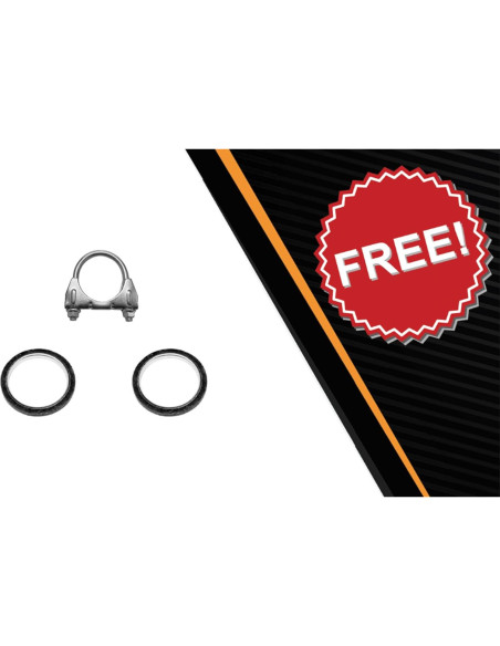 Kit de Escape de Acero Inoxidable Escape Northeastern para Toyota Camry 2004-2006 3.3L Kit de Escape de Acero Inoxidable Escape Northeastern para Toyota Camry 2004-2006 3.3L